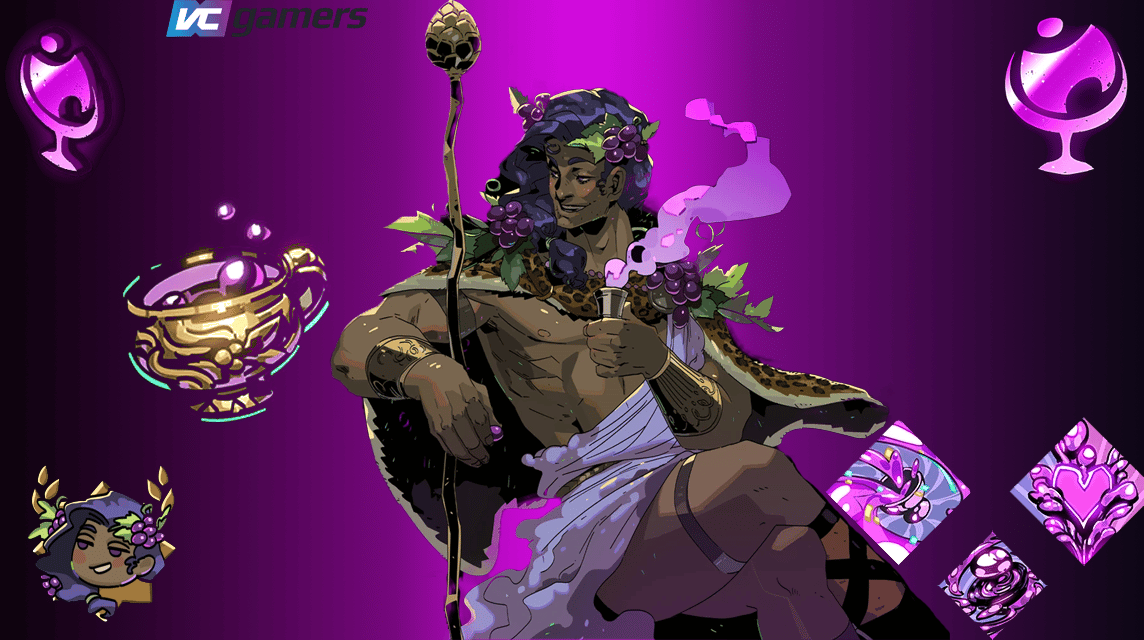 Dionysus God of Wine from Hades game