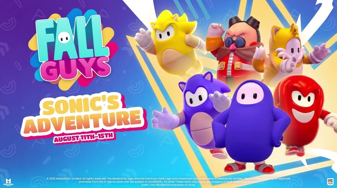 Fall Guys x Sonic: colaboração já está disponível - Canaltech