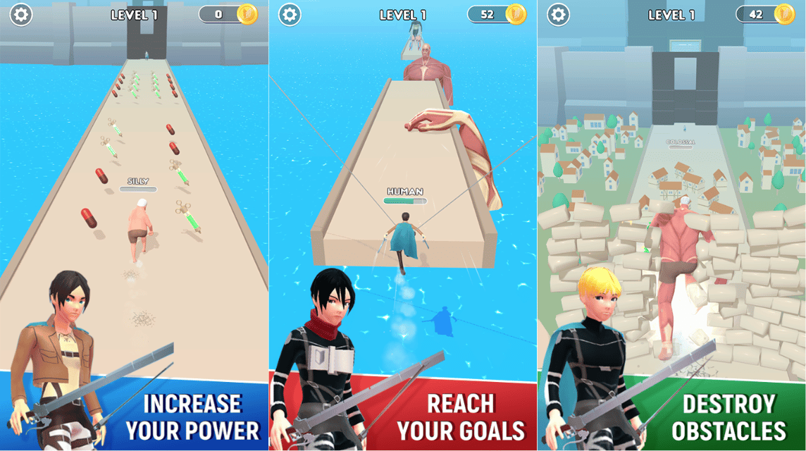 Attack On Titan 3D Game Clue for Android - Download