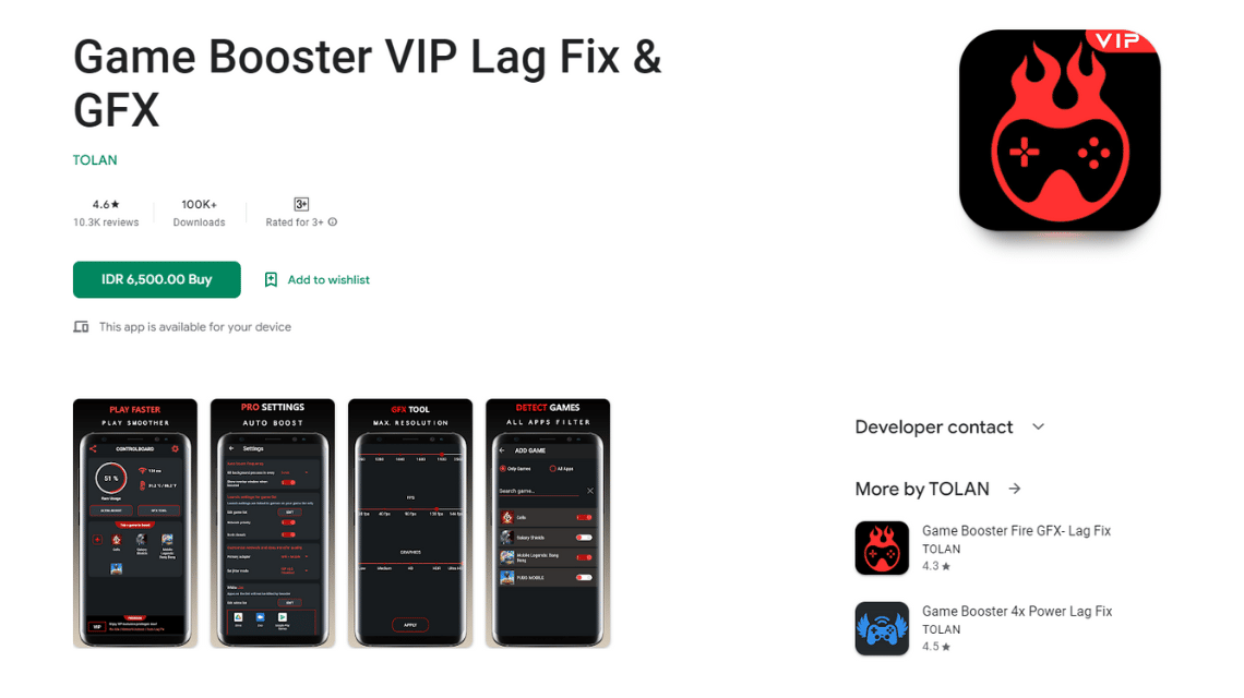 Booster VIP Lag Fix & GFX
