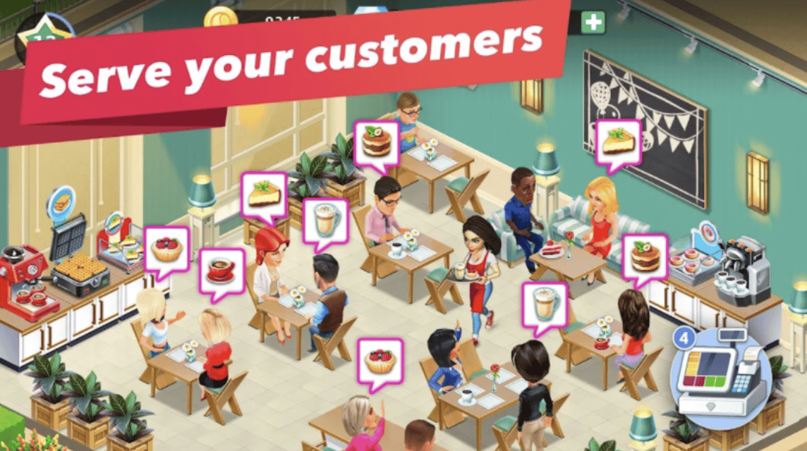 マイカフェ レストラン オンラインゲーム
