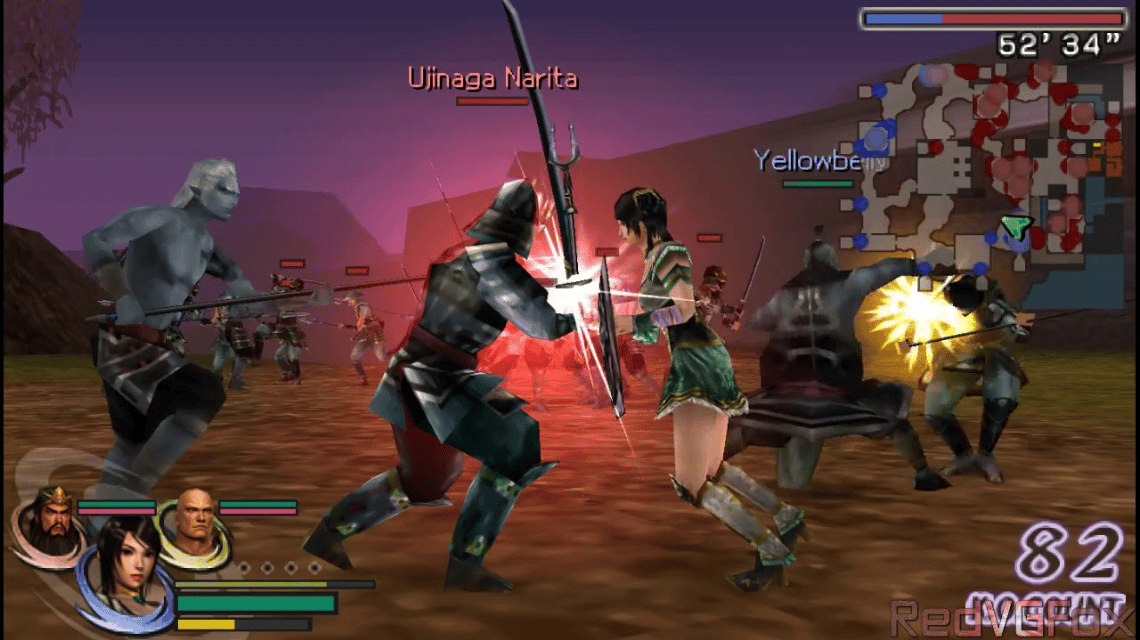 Bestes PSP-Spiel Warriors Orochi