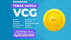 Announcement of VCG Price Guess Winners on Indodax