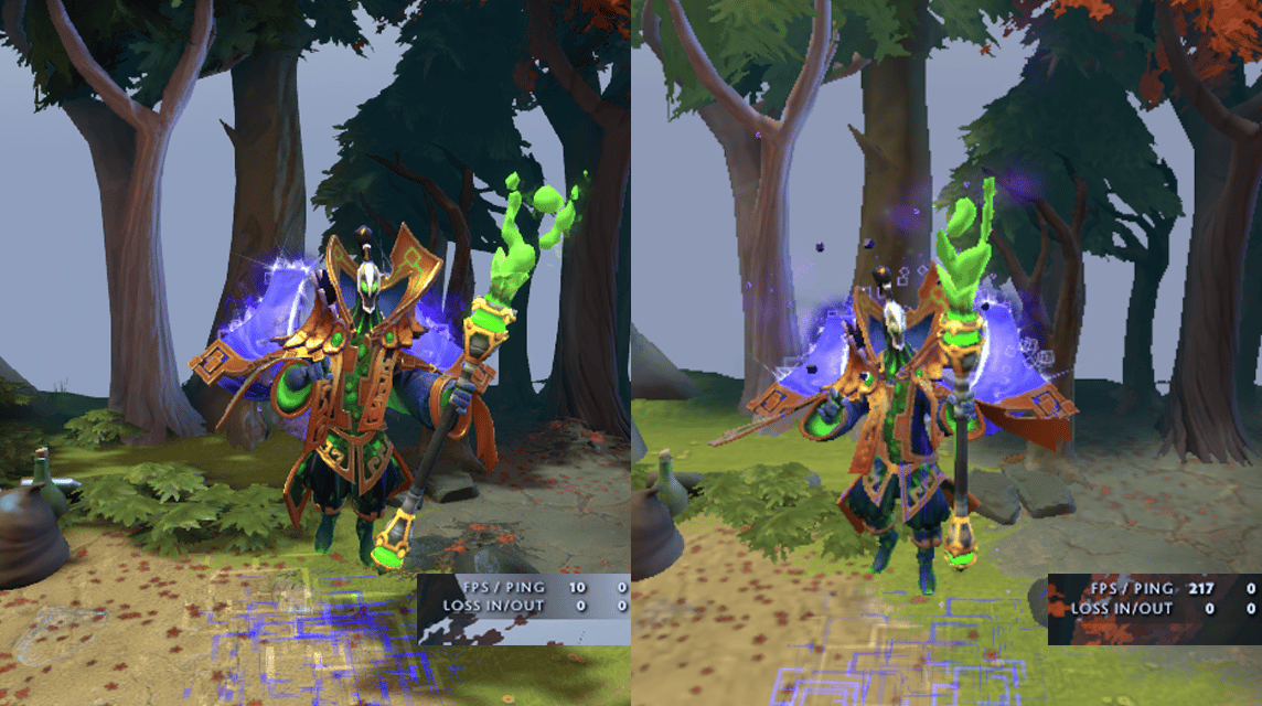 Dota 2 で FPS を上げる方法