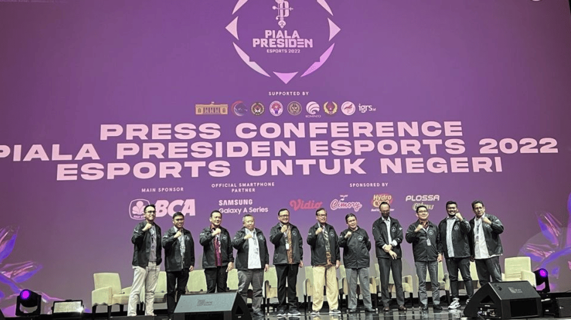 Press Con Piala Presiden Esports 2022