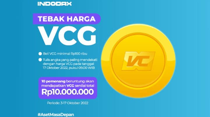 Let's Guess the Price of VCG on Indodax, Total Prizes Worth Tens of Million Rupiah!