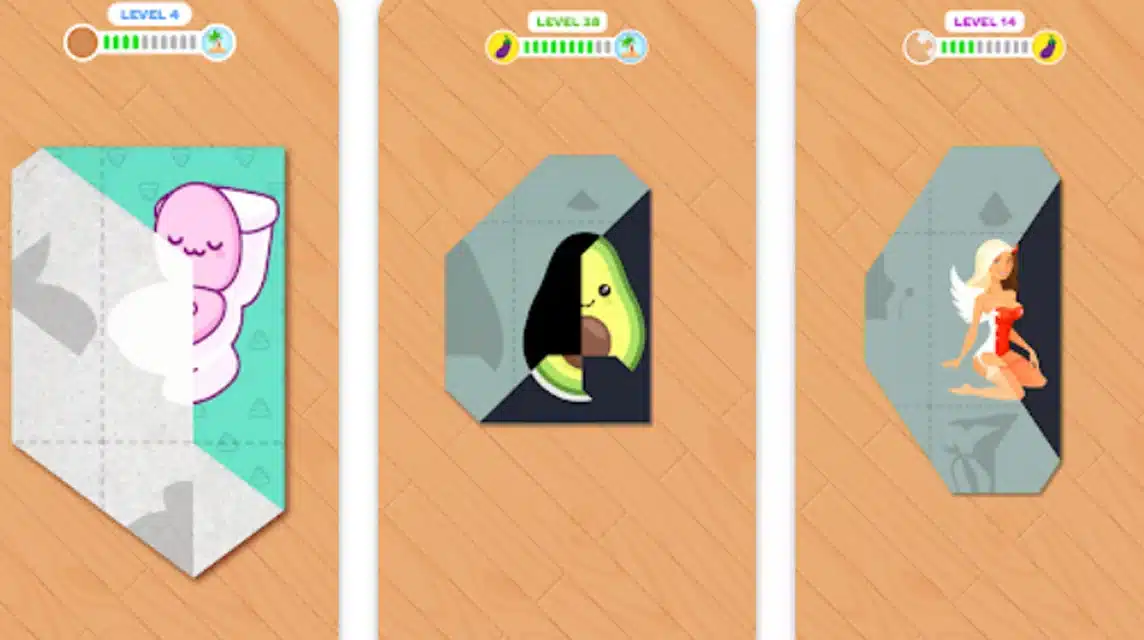game puzzle terbaik untuk Android Paper Fold