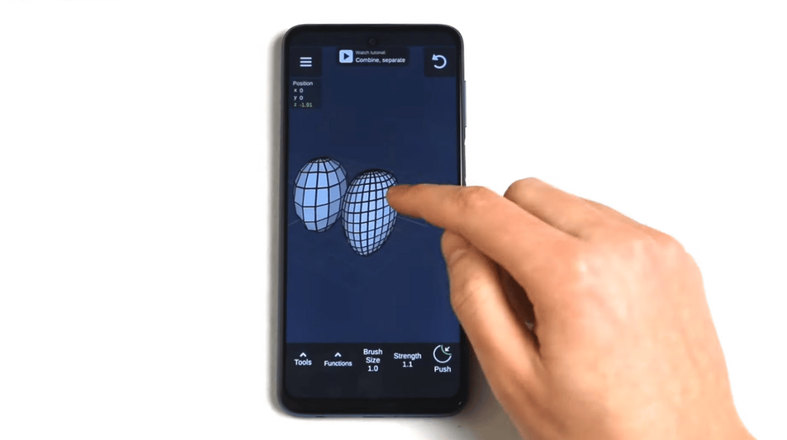 Aplikasi Menggambar 3D Android 3D Modelling App