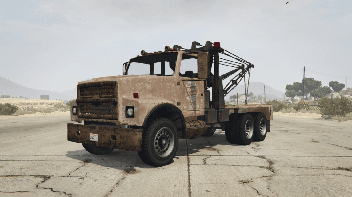 GTA 5 Tow Truck Cheats