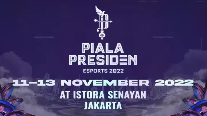 Jadwal Main Event Piala Presiden Esports 2022