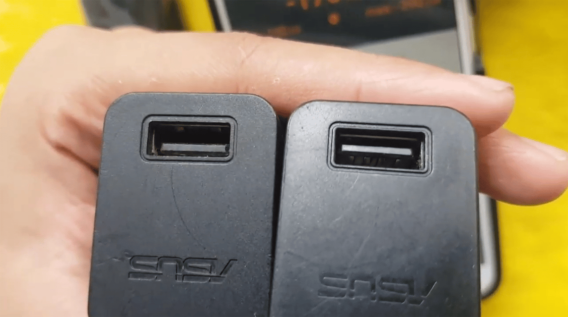 Asus Zenfone Ori와 KW 충전기의 차이점