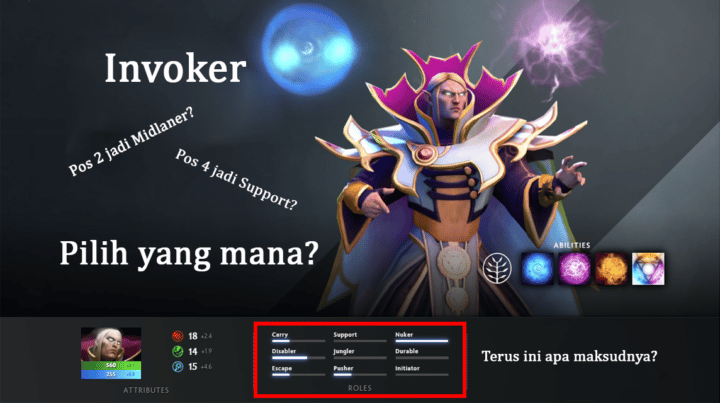 5 Post Similarities and Differences with Role Hero in Dota 2!