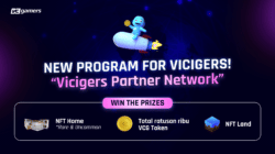 获得免费 NFT 和其他奖品，立即加入 Vicigers 合作伙伴网络！
