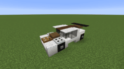 So bauen Sie ein Auto in Minecraft, schreiben Sie das auf!