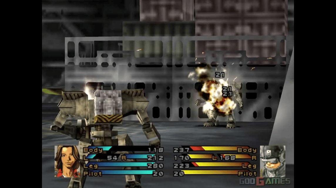 Front Mission 3 Gameplay