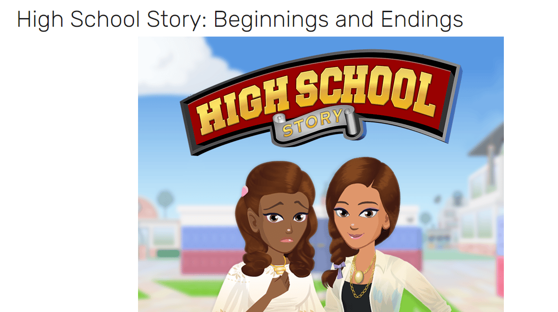 High School Story games.