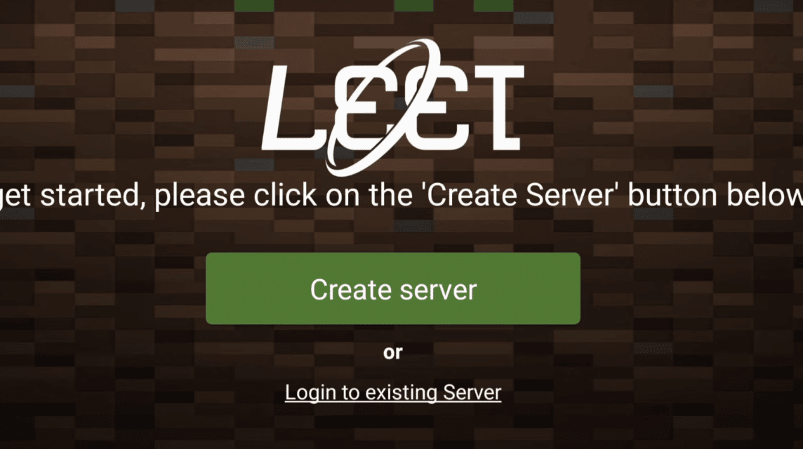 如何使用 Leet 制作 Minecraft 服务器