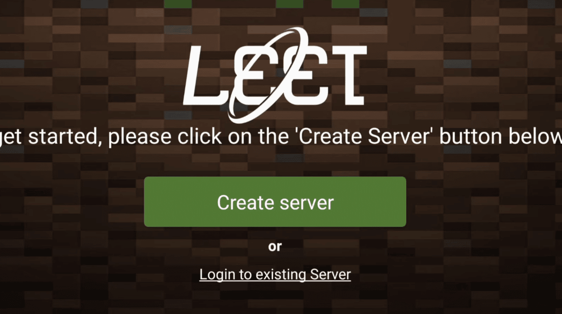 Leet で Minecraft サーバーを作成する方法