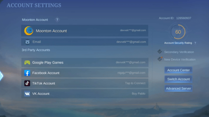 server id ml yang mana