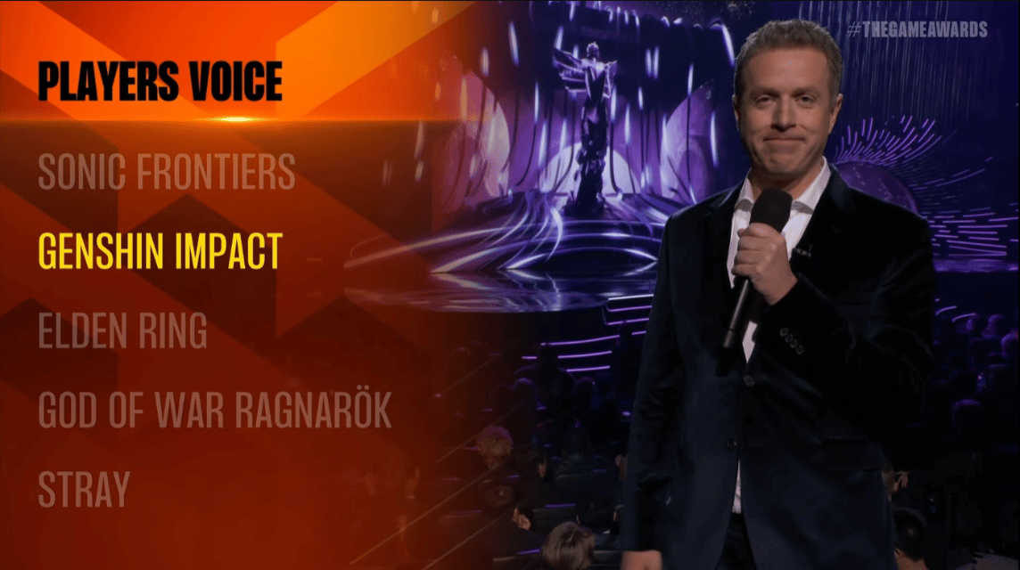 Die Stimme der Spieler der Game Awards 2022