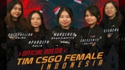 The CS:GO Women Indonesia National Team won 3rd place at the IESF WEC 2022