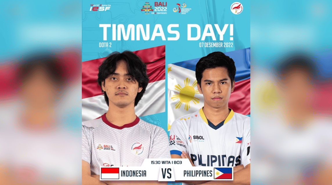 Timnas Dota 2 Indonesia vs Filipina