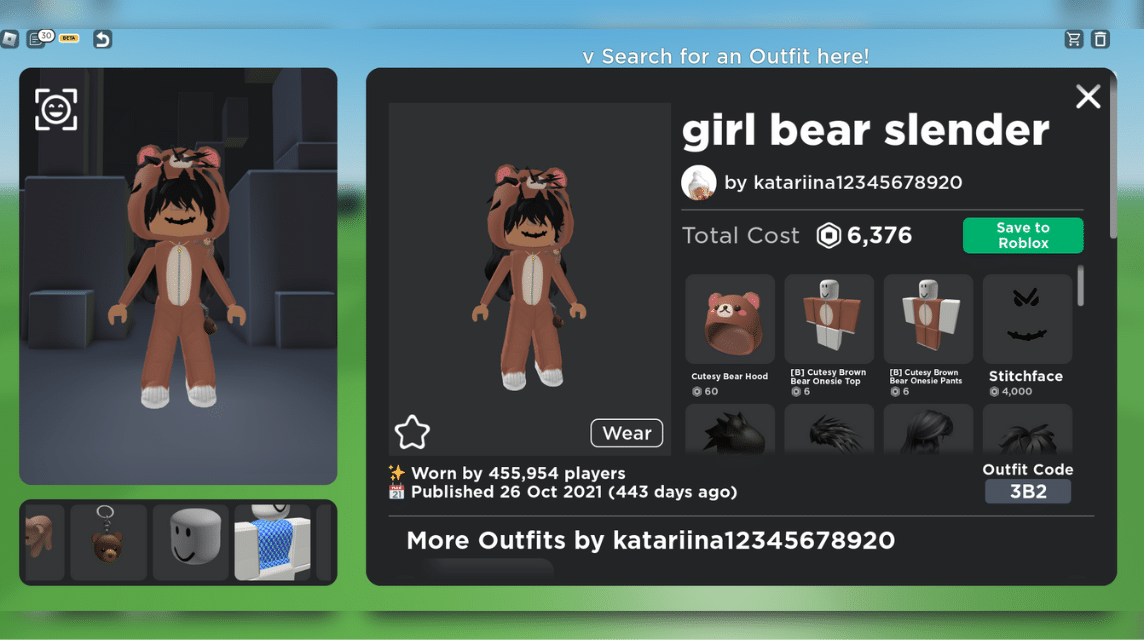 List of Cute Roblox Avatars from Catalog Avatar Creator