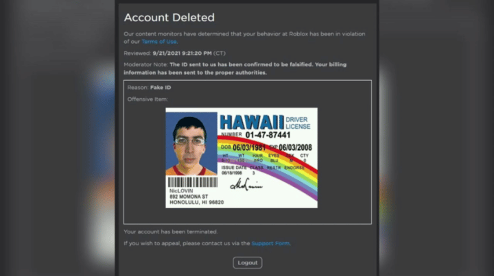 Fake Id For Roblox Here Are The Risks And Dangers 8691