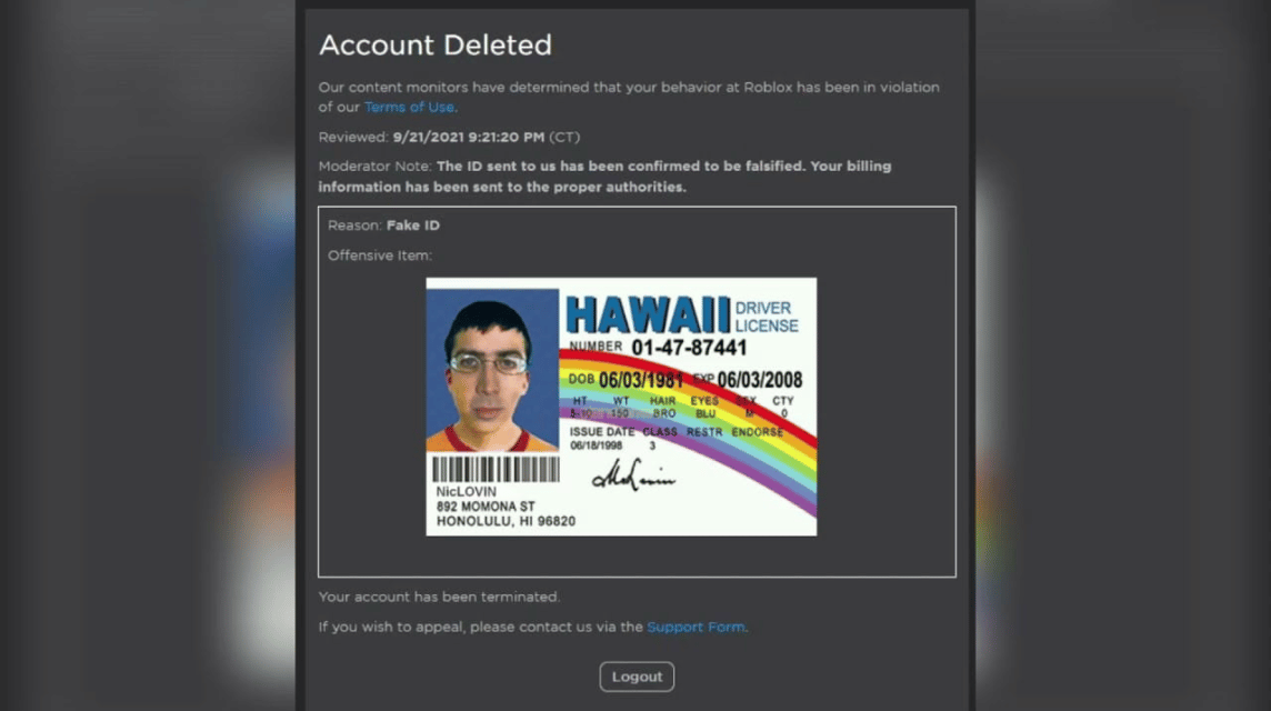 Age ID Verification – Roblox Support