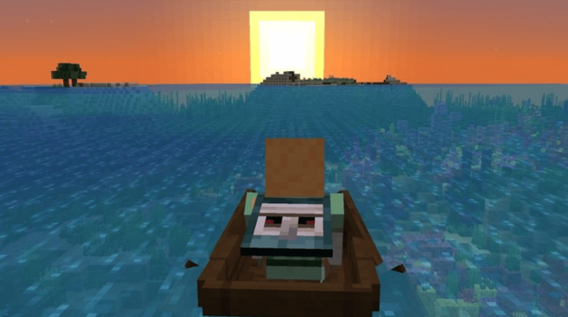 Beispiel für ein Minecraft-Boot