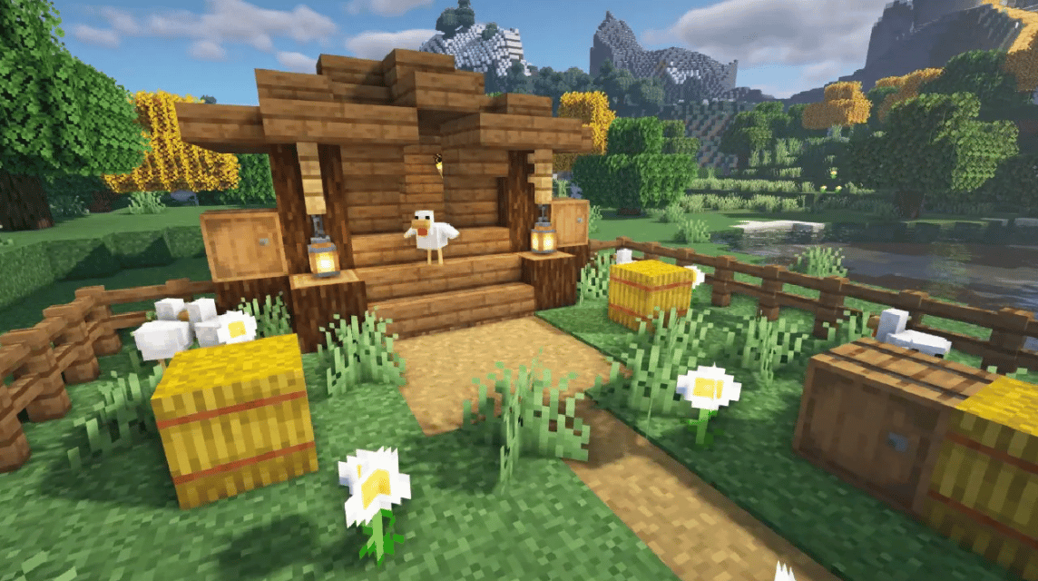 Minecraft Chicken Farm
