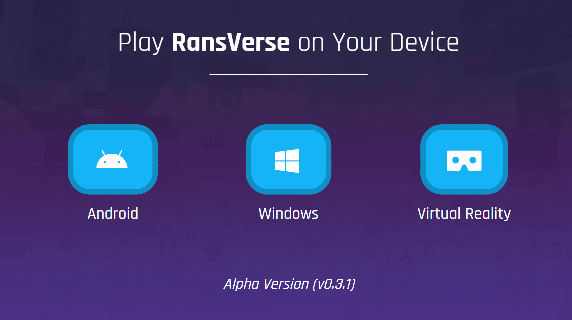 RansVerse 的 Open Alpha 平台