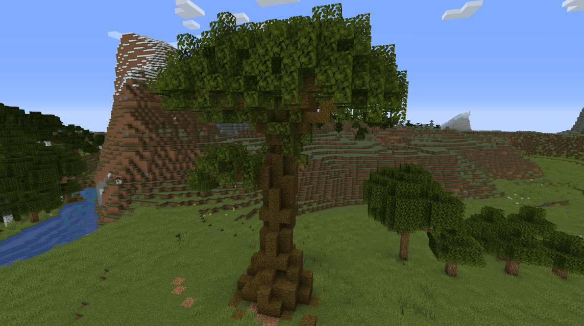 Pohon Jungle Minecraft
