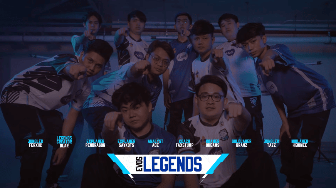 EVOS Legends MPL Indonesien Kader Saison 11