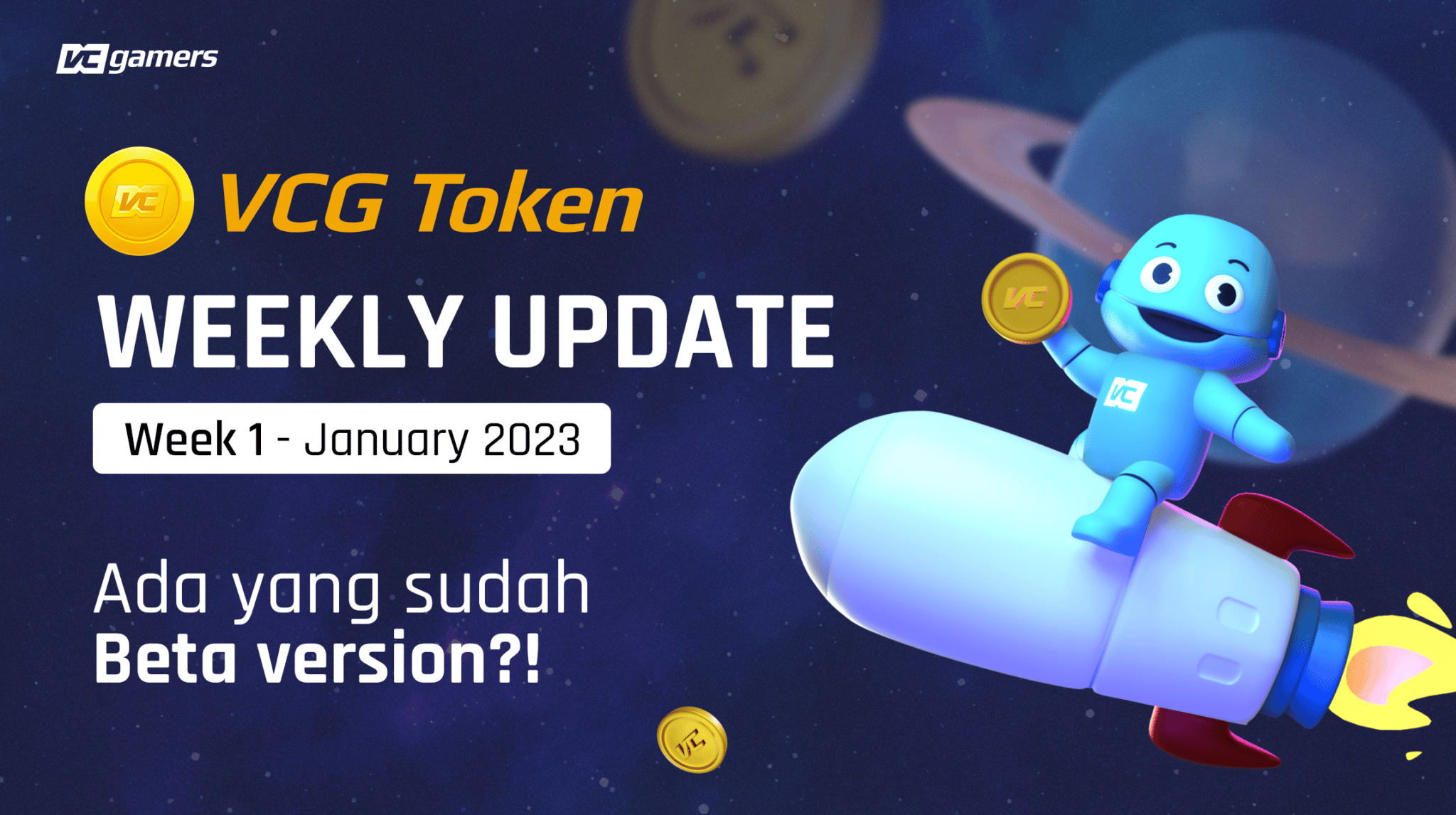 VCG Token Update January 2023
