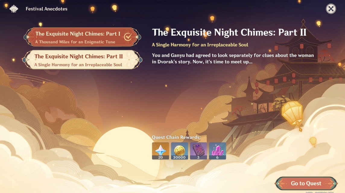 The Exquisite Night Chimes Version 3.4 Update Details