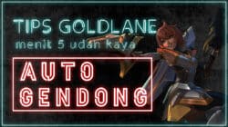 Auto Win Golds! This is the trick for playing Gold Lane Mobile Legends
