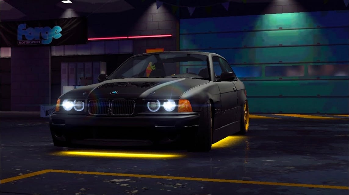 Need for Speed BMW M3 Coupe car list