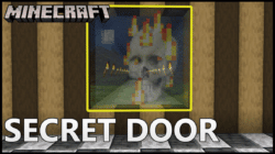 Minecraft PEで秘密のドアを作る方法