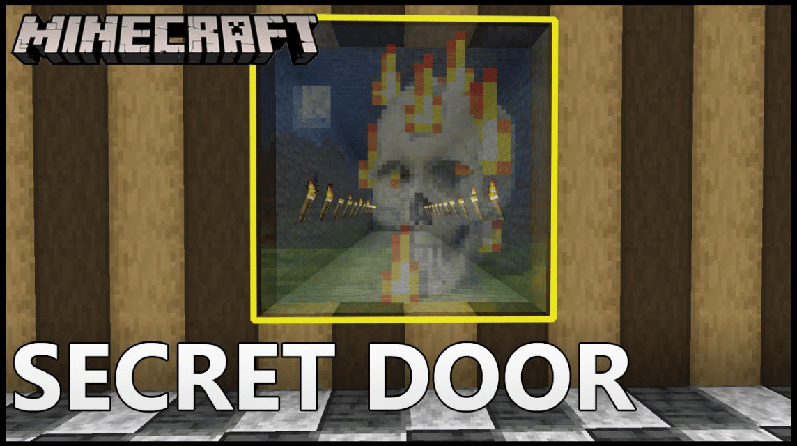 Cara Membuat Pintu Rahasia di Minecraft PE