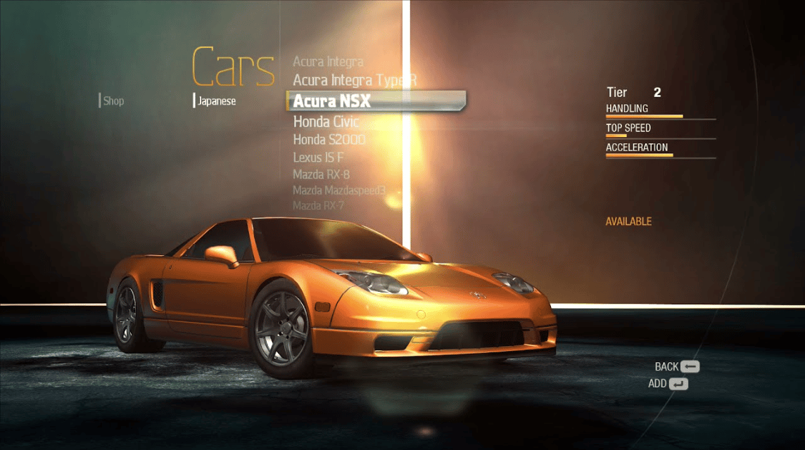 Need for Speed Undercoverで車のロックを解除する方法