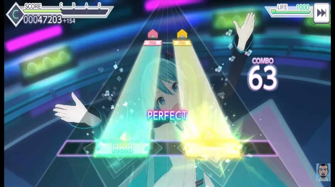 Hatsune Miku Colorful Stage Gameplay