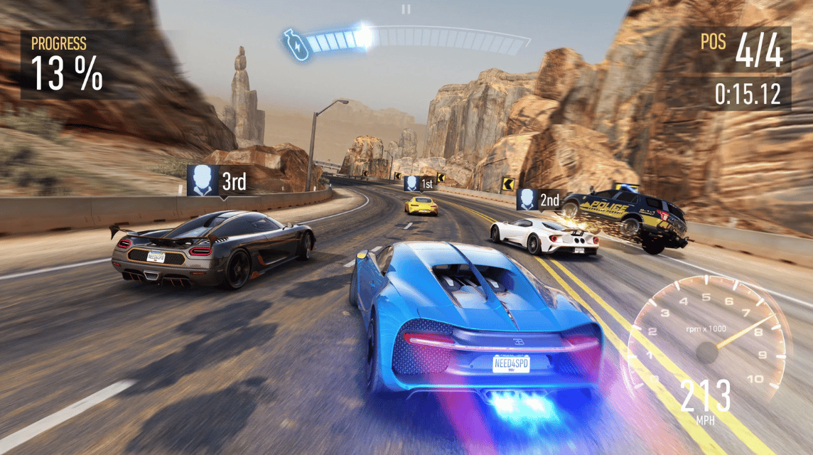 Gameplay Need for Speed No Limits PC