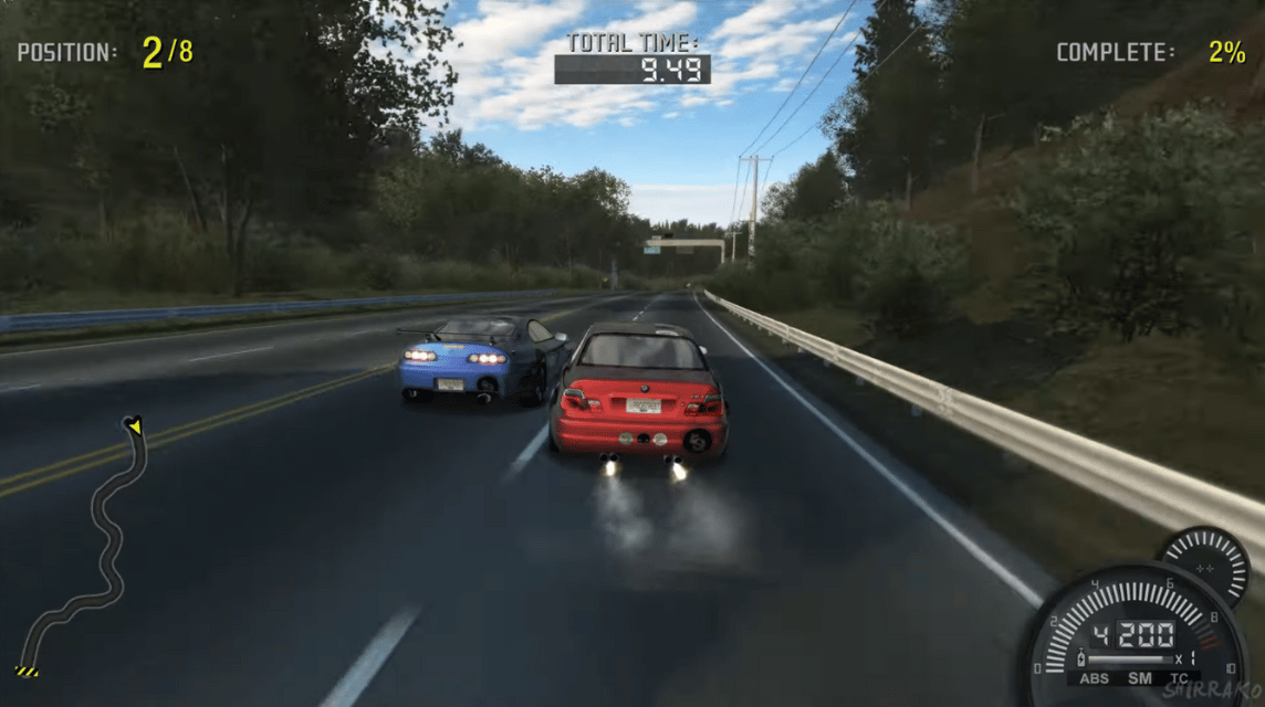 Gameplay Need for Speed Pro Street
