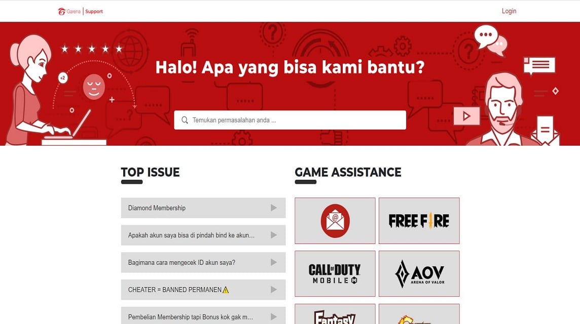 Garena Support