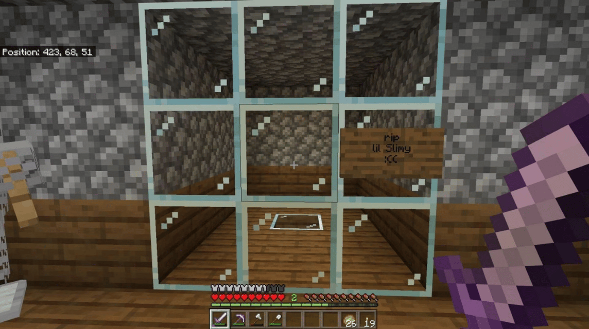 Glass Pane - Minecraft Glass Pane Png, Transparent Png