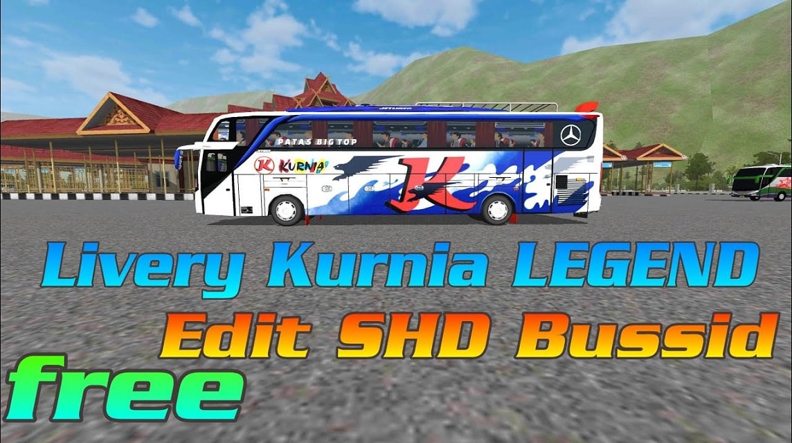 Lackierung Bussid HD Kurnia Legend
