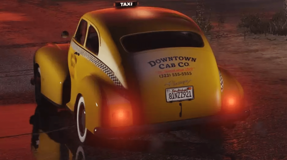 GTA Online Taxi Car