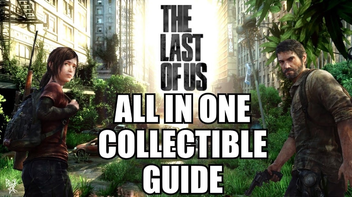 Führen Sie die Sammlerstücke von The Last of Us