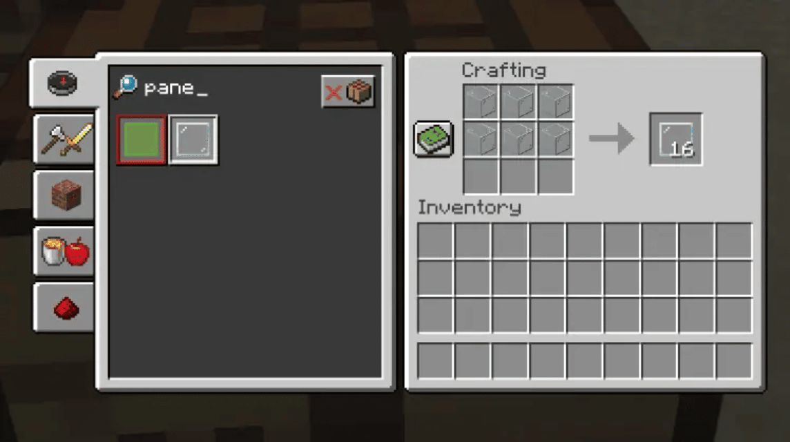 How to Make Glass Pane in Minecraft Survival Mode (Fast Recipe